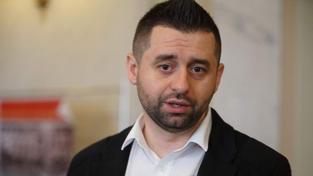 Голова фракції "Слуга народу" Давид Арахамія Голова фракції "Слуга народу" Давид Арахамія