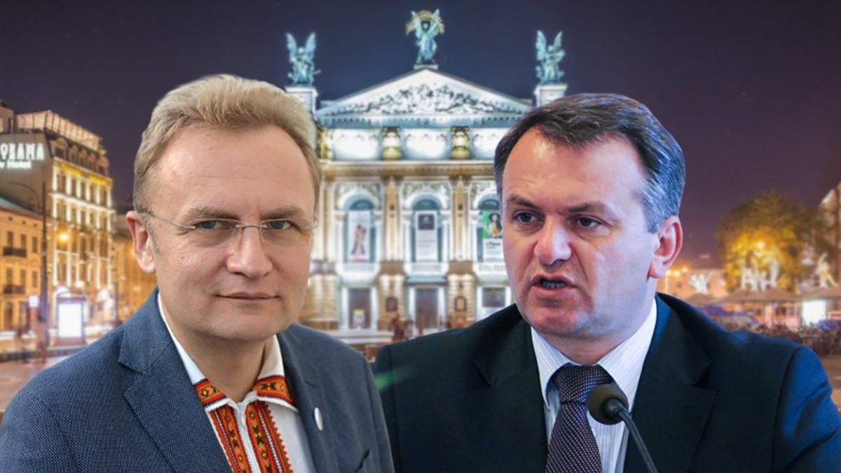 Синютка привітав Садового з перемогою на місцевих виборах Синютка привітав Садового з перемогою на місцевих виборах